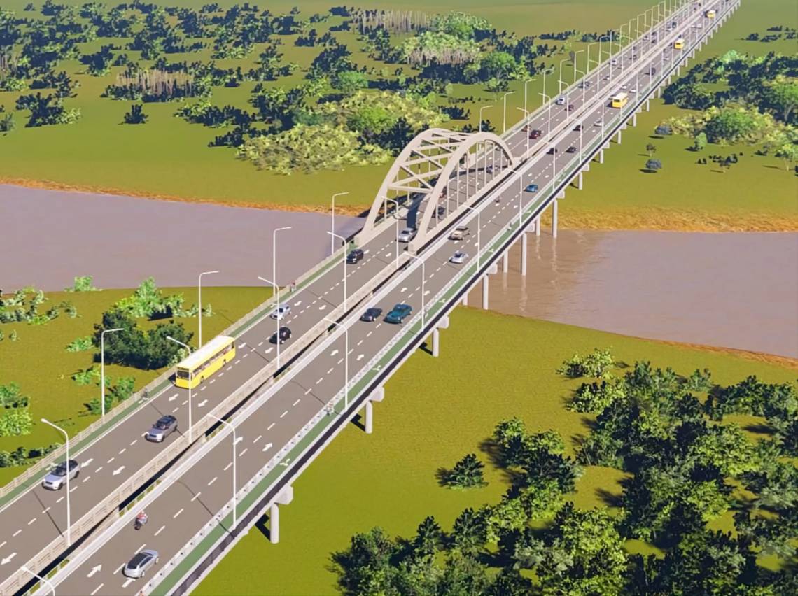 Obras en el Puente Carretero