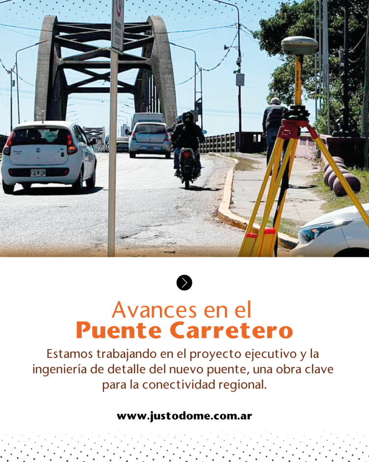 Avances en el Puente Carretero